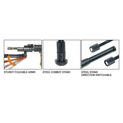 UTG Clamp-On Zweibein mit Laufbefestigung TL-BP18XS