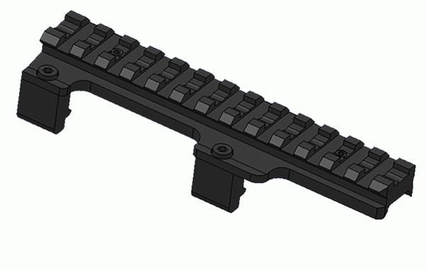 UTG G3 MP5 HK33 Low-Profile Bi-Directional Clawmount MNT-P669