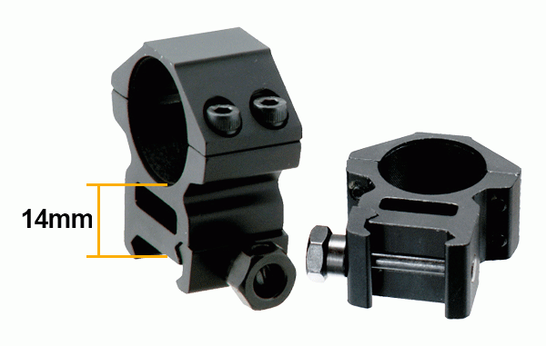 UTG Accushot 2-7x32 Zielfernrohr für Kurzwaffen SCP-27PRGW