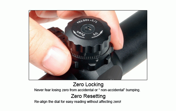 UTG Accushot Scout 1-4x28 Zielfernrohr mit langem Augenabstand SCP3-14LIECDQ