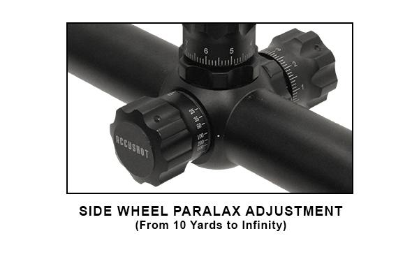  UTG Accushot Premium 4-16x56 Zielfernrohr mit integrierter Libelle SCP3-UG4165AOIEWB