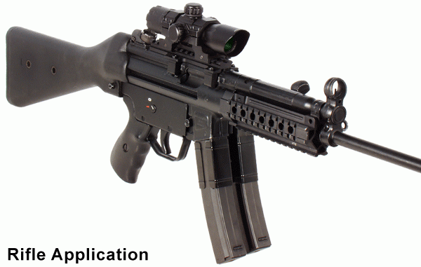 UTG Dot Sight 6,4" Reflexvisier mit Blockmontage SCP-DS3068W