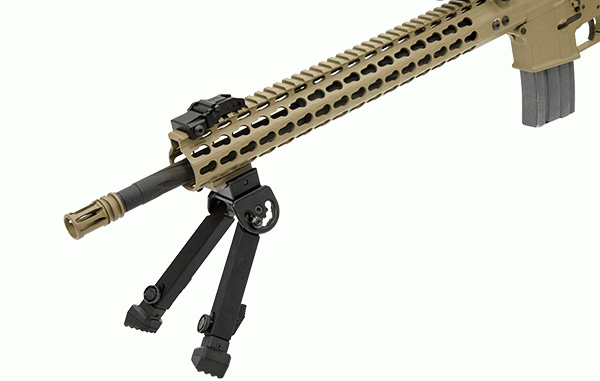 UTG Gummiarmiertes QD Zweibein TL-BP20Q-A