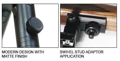 UTG Universal Zweibein mit Metallfüßen TL-BP28XST