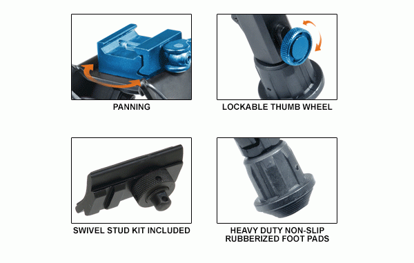 UTG Super Duty QD Zweibein TL-BP98Q