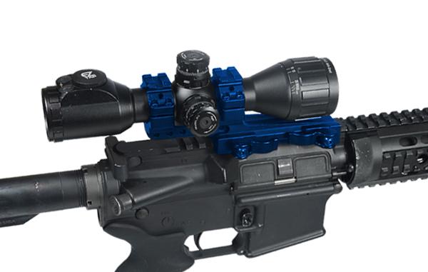 UTG 25mm/1" MAXIMUM STRENGTH Integral QD Blockmontage mit Offsetversatz M1S35070R2