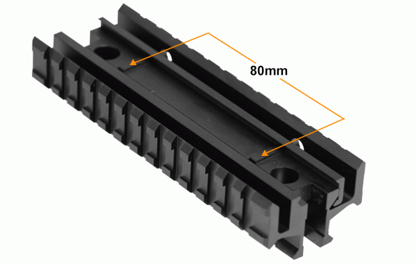 UTG 3-fach Picatinny Montageschienenerhöhung 145mm MNT-995TR
