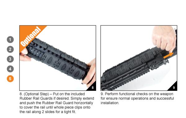 UTG Picatinny Vorderschaft für Saiga MNT-HGSG39