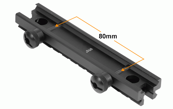 UTG Universal Picatinny Montageschienenerhöhung 145mm lang MNT-RS08L