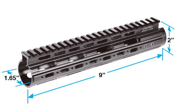 UTG PRO Super Slim Vorderschaft für AR15 MTU004SS