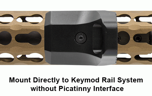 UTG Super Slim Hand Stop für KeyMod TL-HS02B