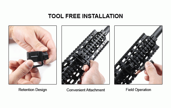 UTG Picatinny-Adapter für Tragegurtöse TL-SWMTP01