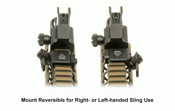 UTG Picatinny-Adapter für QD-Tragegurtöse mit 45 Grad Offsetversatz TL-SWPM01