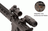 UTG 3x Magnifier mit Flip-to-Side-QD-Montage SCP-MF3WEQS